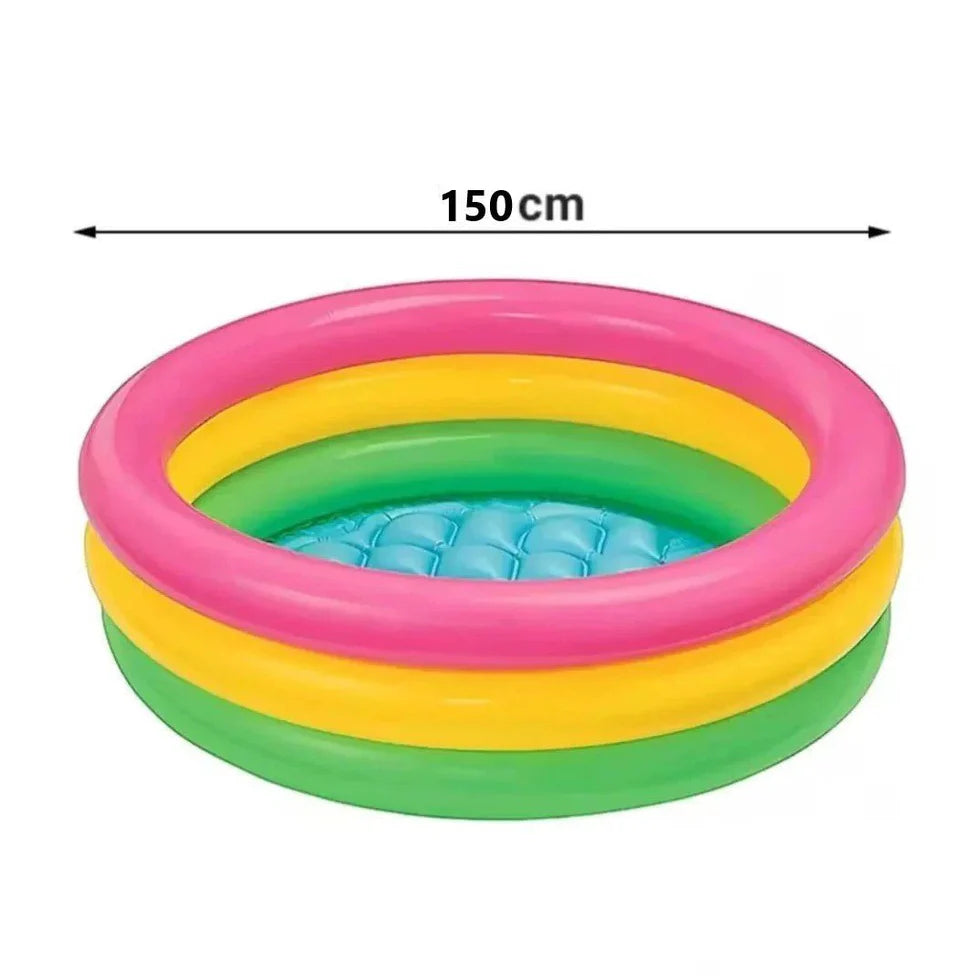 5 FT - Intex Rainbow Swimming Pool For Kids