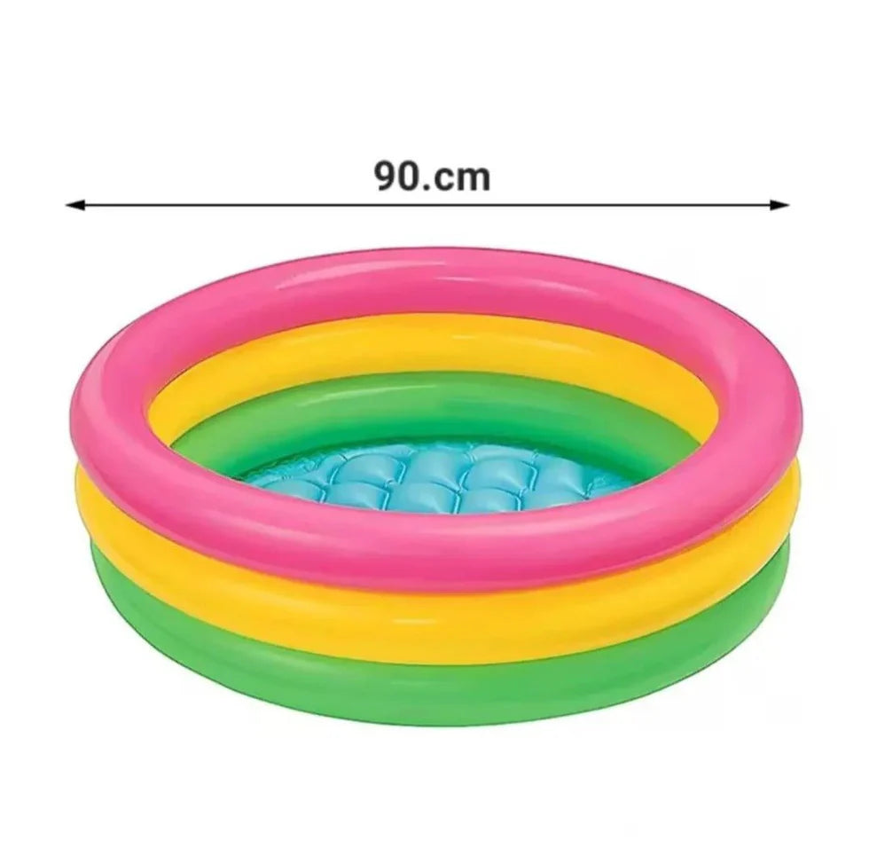 3 FT - Intex Rainbow Swimming Pool For Kids