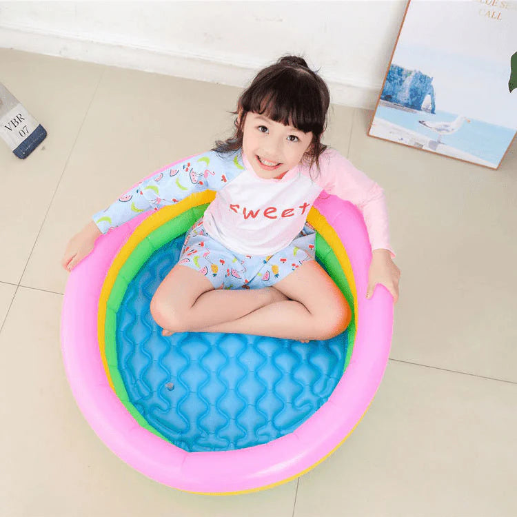 3 FT - Intex Rainbow Swimming Pool For Kids