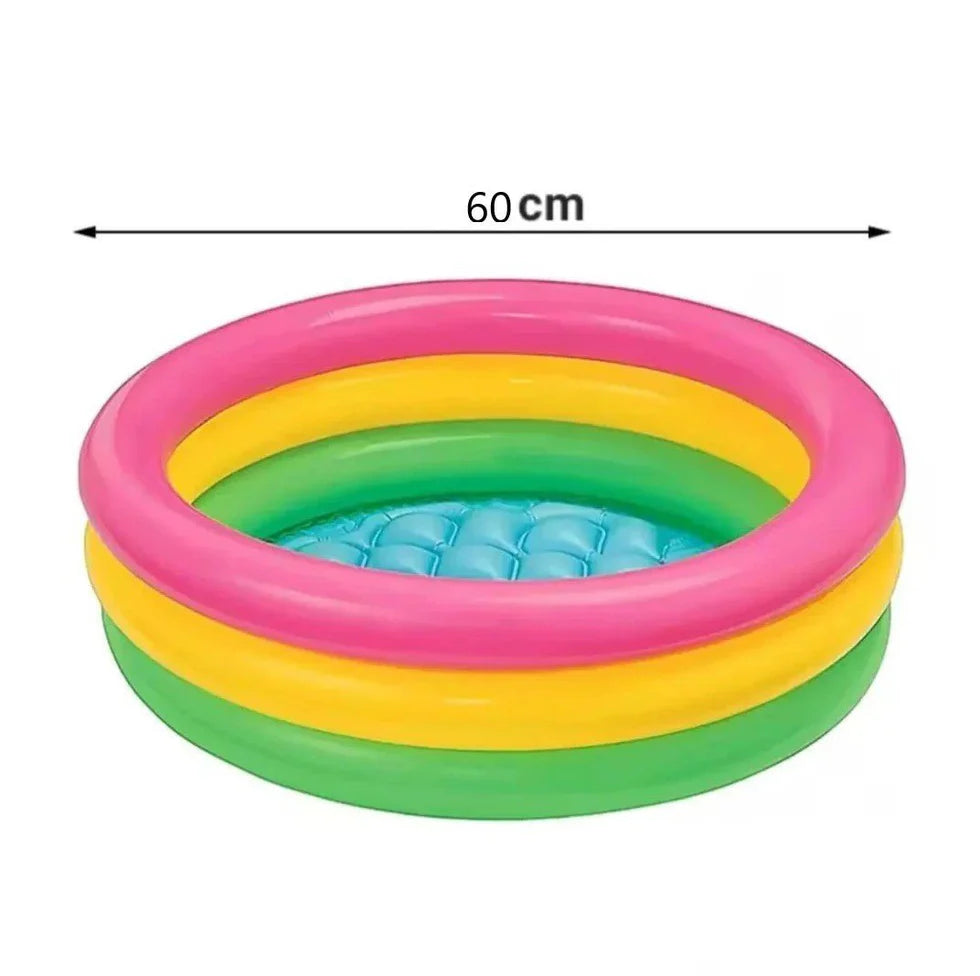 2 FT - Intex Rainbow Swimming Pool For Kids
