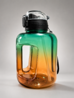 1.2L Hydration Bottle with Handle & Straw - Image 2