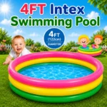 4 FT - Intex Rainbow Swimming Pool For Kids
