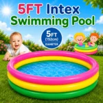 5 FT - Intex Rainbow Swimming Pool For Kids