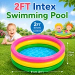 2 FT - Intex Rainbow Swimming Pool For Kids