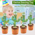Dancing Talking Cactus Toy (Rechargeable | 02) - Image 2
