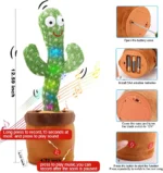 Dancing Talking Cactus Toy (Rechargeable | 02) - Image 3